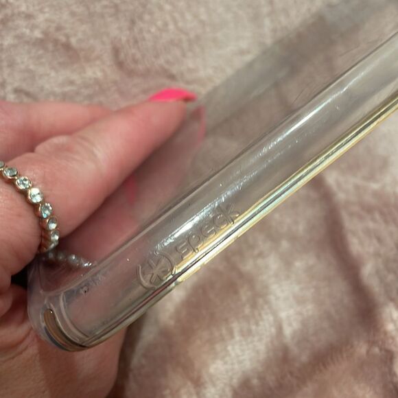 SPECK clear with gold accents iPhone case - Picture 9 of 11